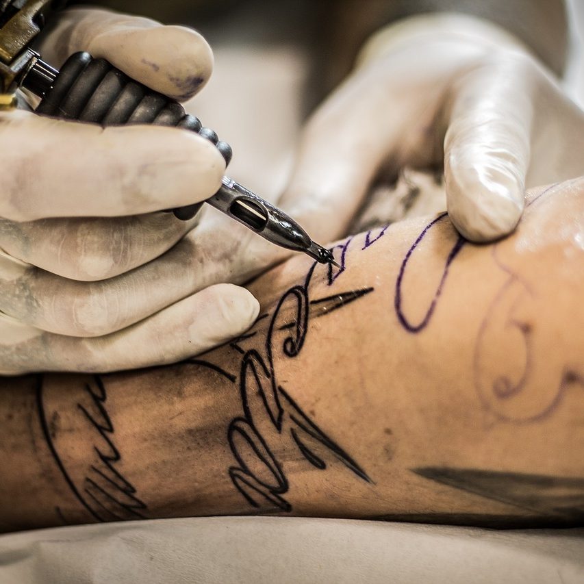 tattoo, tattoo artist, arm